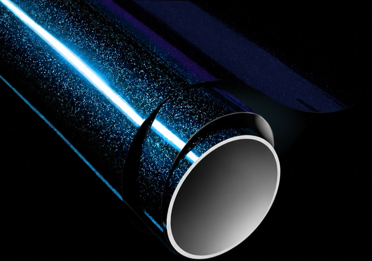 Powdercoat Style Vinyl ~ Cosmic Blue